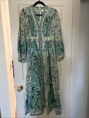 Zimmermann | Dresses | Zimmermann Lightburst Floral Puff Sleeve Midi Dress  | Poshmark